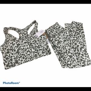 Sage collective sports bra and leggings